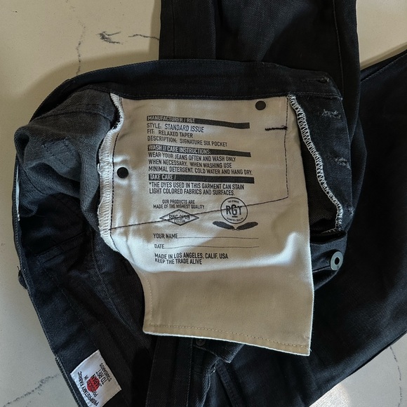 Rogue Territory Black Selvedge Jeans - Picture 6 of 13